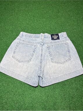 Vintage 90s Lee Dungarees Denim Shorts, Low Rise Loose Women’s Size 9 Jorts 28”